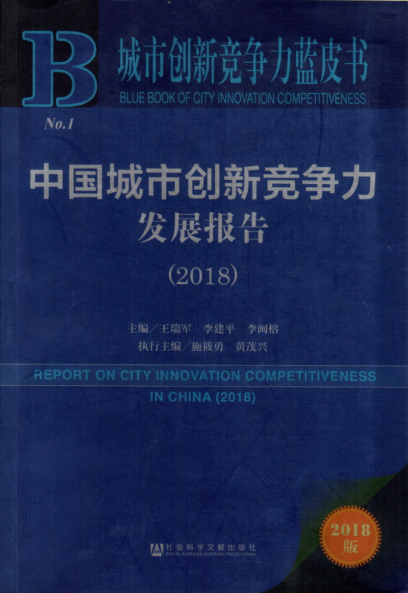 哦哦啊嗯我要快嗯中国城市创新竞争力发展报告（2018）